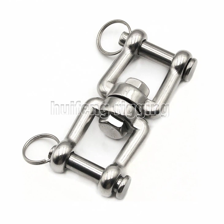 Swivel With Clevis Pin Jaw And Jaw